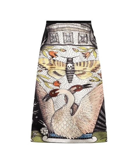 gucci moth skirt.